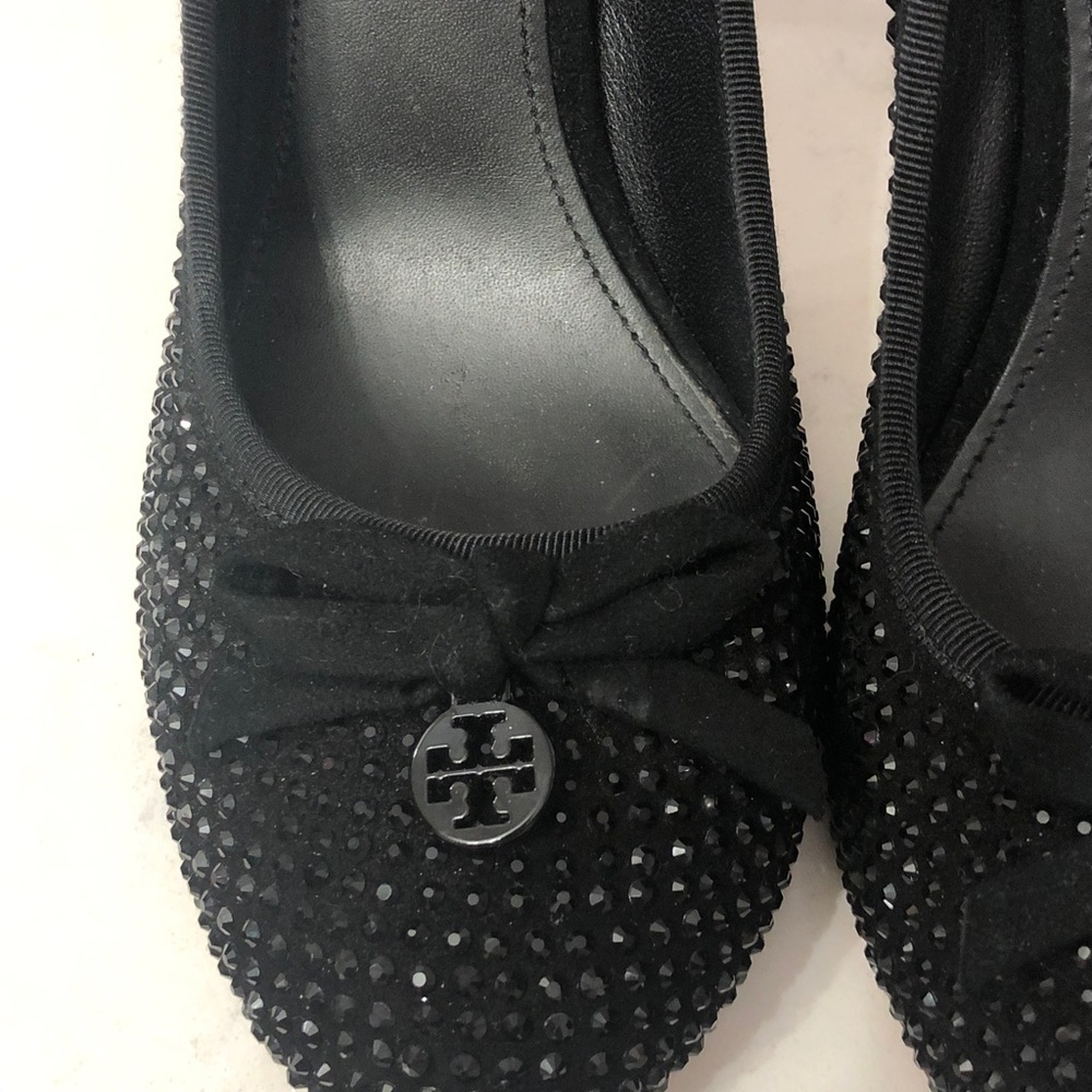 Tory Burch black women sequin Heels - Picture 3 of 16